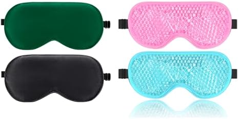 BeeVines Silk Sleep Masks & Gel Eye Masks