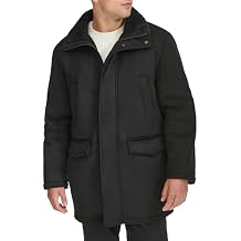 DOCKERS Men's Faux Shearling Walking Coat