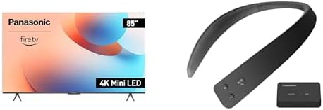 Panasonic 85" 4K Mini LED Smart TV with Neck Speaker, Hands-Free Calling, 144Hz Refresh Rate