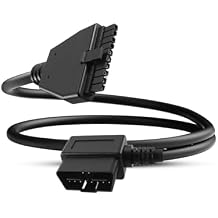 TIKSCIENCE OBD2 16-Pin to 10-Pin Diagnostic Adapter Cable Compliant with ECM & DOT for PT30 ELD Logbook, Fits for Freightliner Kenworth Peterbilt Western Star Heavy-Duty Trucks
