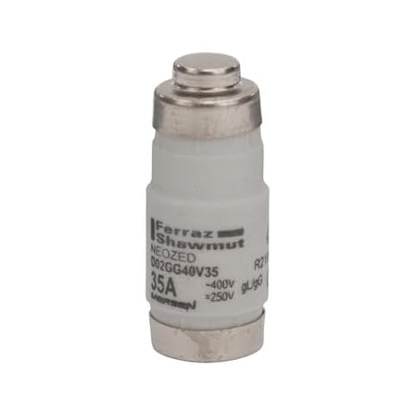 Mersen D02GG40V35 NEOZED D0 Fuse-Links gG 400Vac 35A FUSES