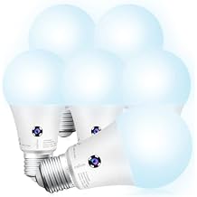 Sengled Dusk to Dawn Light Bulbs Outdoor, A19 LED Sensor Bulbs 6 Pack, 5000K Daylight 1200 Lumens, 75W Equivalent 10.5W, E26 Base Automatic On/Off Photocell Light Bulbs for Porch and Garage