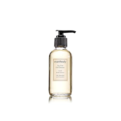 evanhealy Tea Tree Gel Cleanser | Cleansing Gel with Organic Lavender | Non-Detergent Gel for Face & Body | All Skin Types