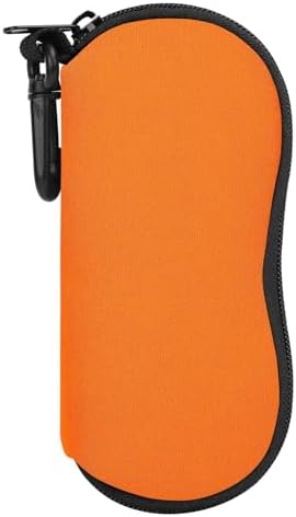 MoKo Sunglasses Soft Case Ultra Light Neoprene Zipper Eyeglass Case for Men Women