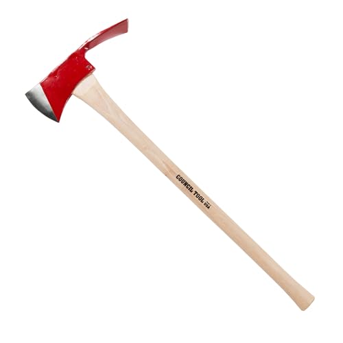 Council Tool Pulaski - 3.75 lb Wildfire Axe with 36 Hickory Handle & Forged Steel Head, Made in the USA - 38PE136