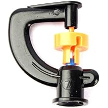 Garden Sprinkler 20pcs 7.5mm G-Type 360Degree Rotating Nozzle 3.3~3.7m Spraying Radius Greenhouse Sprinkler Irrigation Nozzle
