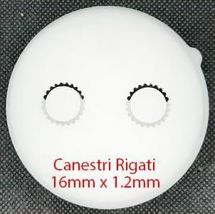 Rigati Noodles Shape Disc Fit For Philips Automatic Pasta & Noodle Maker, Disc Compatible With Philips Pasta Maker Attachment Kitchen Appliance Maker Accessory (Rigati 16x1.2mm)