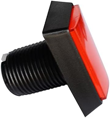 CHICHIYANG Push Button Switch Arcade Square Rectangle Push Buttons LED Illumilated with Microswitch 30 * 50mm