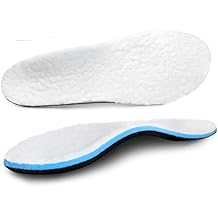 ORTHOS Footwear Shearling Orthotic Insoles - Inserts W/Arc Size: D - Womens 8 / Mens 7