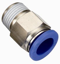 3/8" Male Straight Pneumatic Fitting - 5 Pack - HFX Brand
