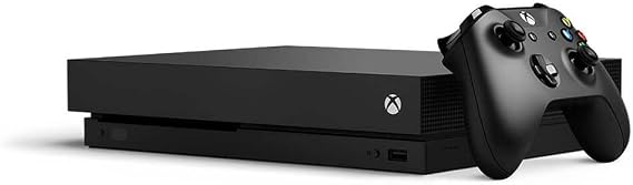 Microsoft Xbox One X 1TB Console, Black, 18.5" x 12" x 5" (Refurbished)