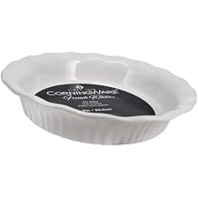 CorningWare FW111 French White 9 in Pie Plate