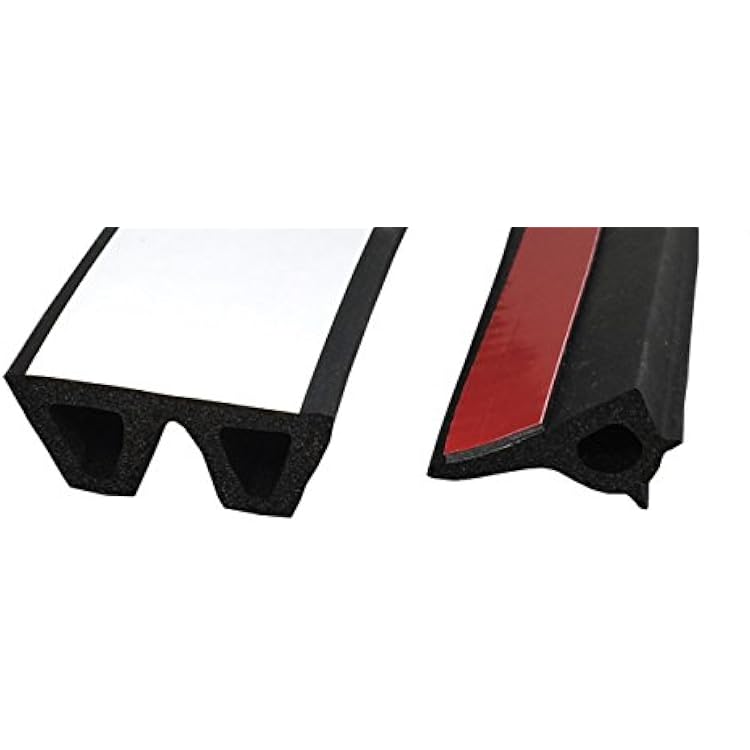 ESI Ultra Cap Seal 23ft 1 12 W x 58 H and Ultimate Tailgate Seal with Taper Seal Combo Pack