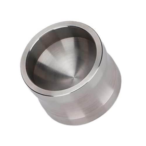ZJchao Bone Meal Cup, Stainless Steel Mixing Bowl, Matte Uncoated Sturdy Large