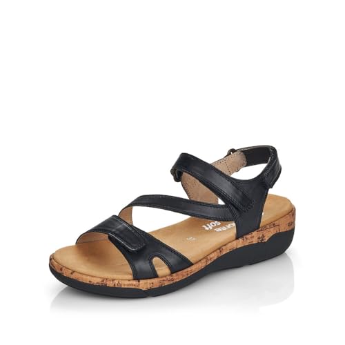 Remonte Womens R6850-01 Sandal Black 39