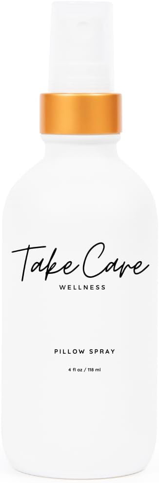Multi-Purpose Lavender Pillow Spray - Therapeutic Grade Essential Oils - Calming - Freshens Curtains & Upholstery - Mist into Shower Stream - Glass Bottle (Fresh Cotton)