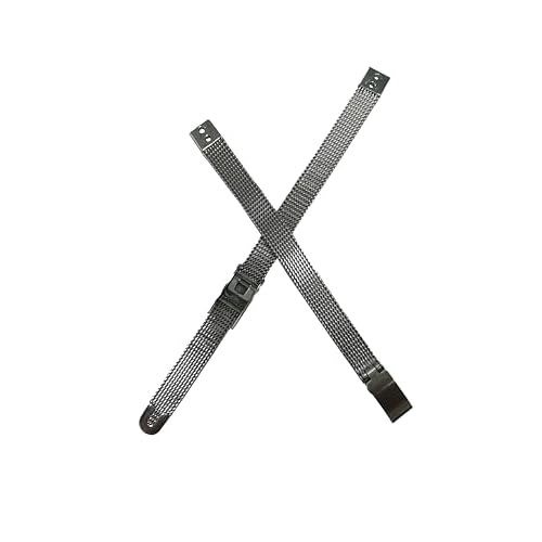 NZZXTO Replacement Watch Band for OBAKU Womens Stainless Steel 6mm with Screw