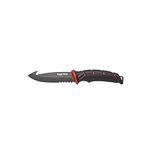 Ugly Stik Tools Gut Hook Bait Fishing Knife, Black