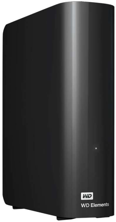 WD 18TB Elements Desktop External Hard Disk (WDBWLG0180HBK-EESN)