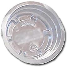 Crystal Clear Plastic Saucer - 4 Inch (6 Pack)