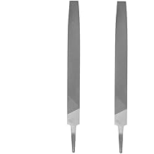 Axe File Sharpener 8-Inch 2PCS Set - Hardened Steel Flat Rectangular Mill/Smooth Cut Files for Sharpening Dull & Blunt Metal Axe Edges