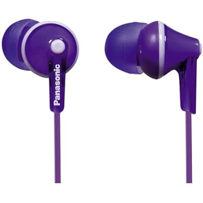 Panasonic RP-HJE125-V Headphones, Purple