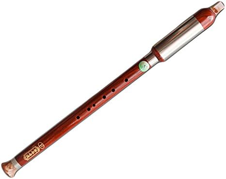 OrientalMusicSanctuary Entry Level Resin Vertical Blown Bawu - Yunnan Ethnic Chinese Free Reed Flute (Key of F)