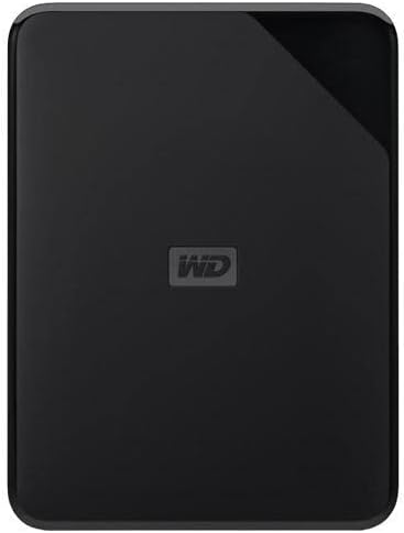 Western Digital Elements SE WDBEPK0020BBK-WESN 2 TB Portable Hard Drive - External - Black