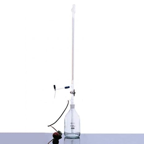 Automatic Burette, Self-Zeroing Class A, 25mL, Individually Certified, (Bottle Sold Separately)
