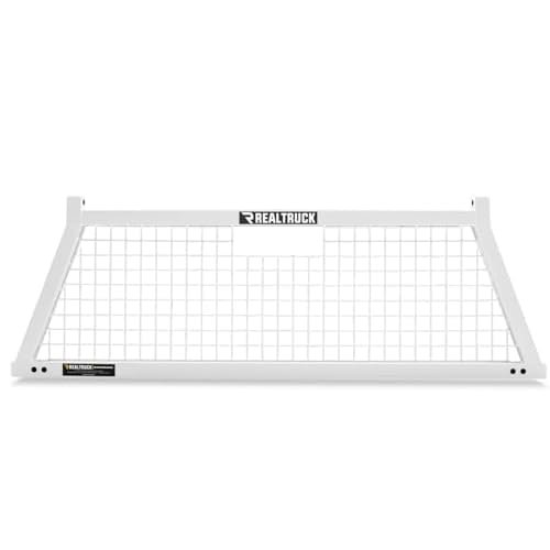 BACKRACK RealTruck Safety Rack Frame Only, White | 10900W | Fits 2004-2025 Ford F-150; 2008-2019 & 2022-2025 Toyota Tundra; 2019-2025 ChevroletGMC SilveradoSierra 1500 & Others