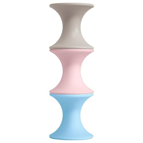 Fat Brain Toys Tulu by MOLUK 3pc Set Pastel - NewPreOrder - Tulu by MOLUK 3pc Set Pastel Building & Construction for Babies
