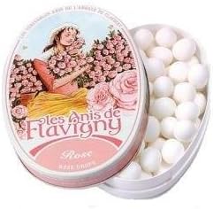 Rose Pastilles 1.75oz tin by Abbaye de Flavigny