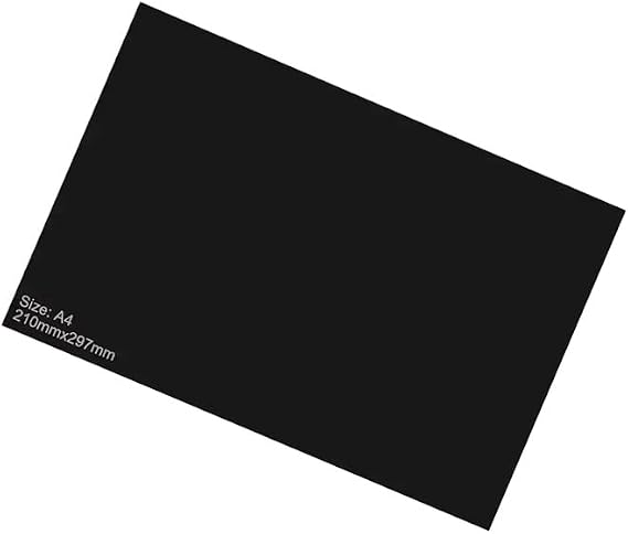 QIDA Laser Film Check Light Point Test Paper Spot Quality Debugging and Sample Testing for Laser Engraving & Cutting Machine (1 PCS)