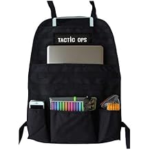 Tactical Car Seat Organizer - Car and Truck Molle Pouches and Storage -Vehicle Organizer - Muti-Pocket Seat Storage Bag