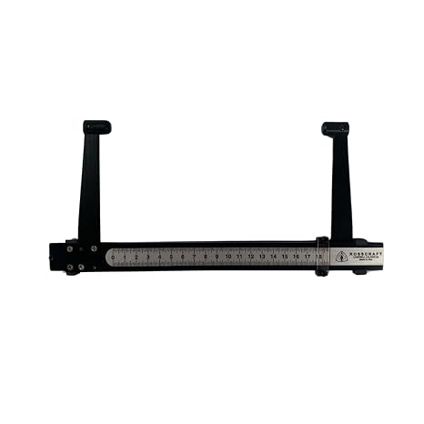 Campbell 10 Small Bone Caliper, Precision Aluminum Tool for Bone Measurements, 180mm Range, 1mm Resolution