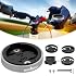 Bike Stem Top Cap Mount - Aluminum Alloy Bicycle Stem Headset Holder Mount for Garmin 25 200 130 500 510 520 520 800 810 820 1000 1030, Wahoo Elemnt, Bryton, Cateye Cycling GPS Computer