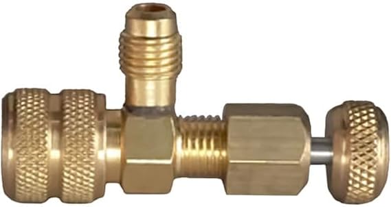 Yellow Jacket Valve Core Depressor, 5 1/2 in L, Brass 18993-1 Each