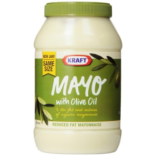 Kraft Mayonnaise with Olive Oil, 30-Ounce Jars Pack of 2