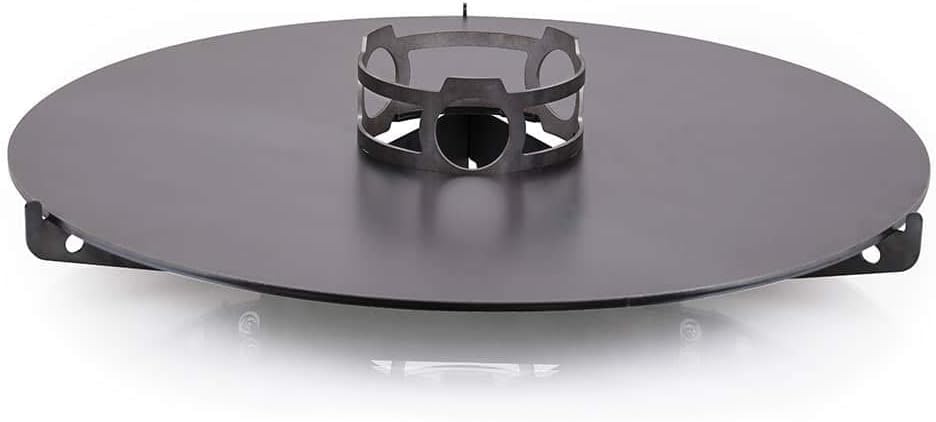 Petromax Feuerhand Griddle Plate for Fire Barrel Pyron, Pyron Plate Fire Pit, Grill and Cook Outdoors in Yard or on Patio