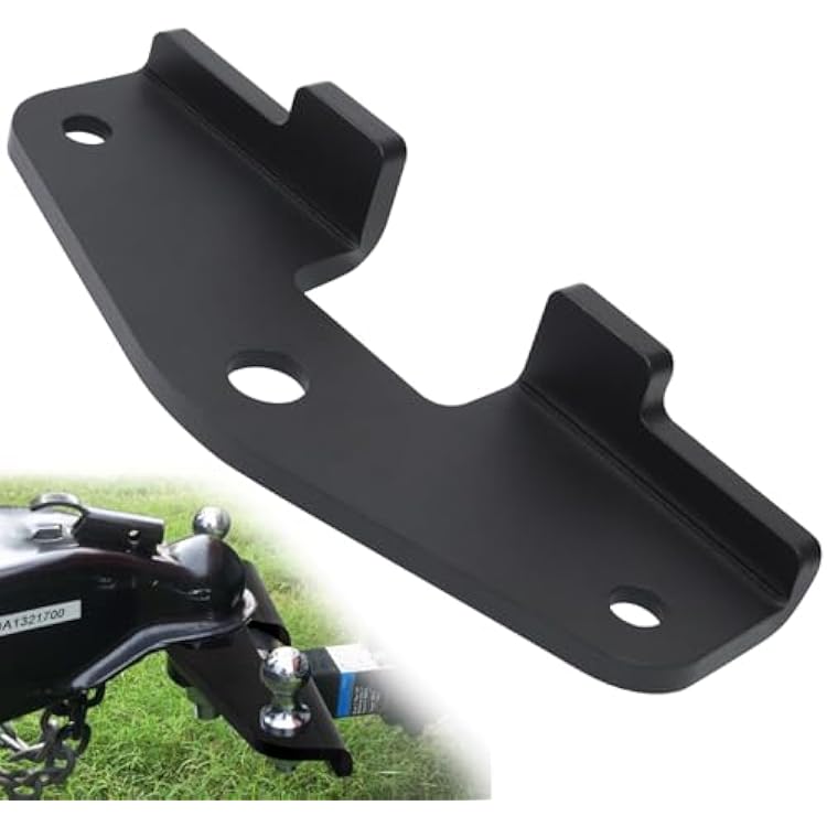 Trailer Hitch Sway Control Adapter, Camper RV Friction Anti Sway Trailer Hitch Ball Mount - Two Sides, Fit for Class III & IV 2 Square Ball Mounts