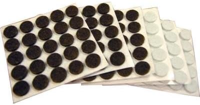 3/8 in. Felt Pads (150-Pack)-Everbilt