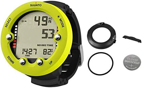 Suunto Zoop Novo ダイブ コンピューター腕時計 バッテリー交換キット付き