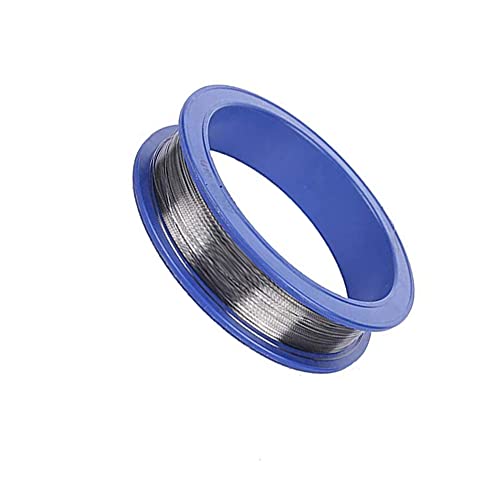Tungsten Wire Metal Coil,Tungsten Fine, Length 1M Tungsten Fine Wire Filament Wolfram 99.95% Roll Metal Coil High Purity Raw MaterialsDiameter 0.04Mm