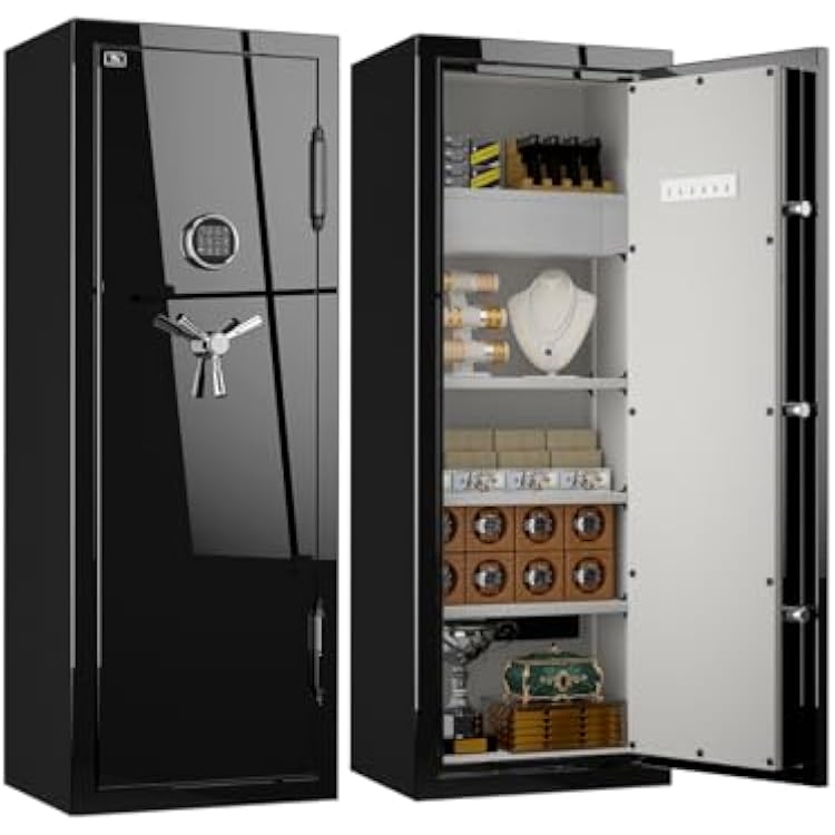 TIGERKING Large Fireproof Safe with Digital Lock, 13.12 cu.ft Heavy Duty Large Safe for Home Business Office