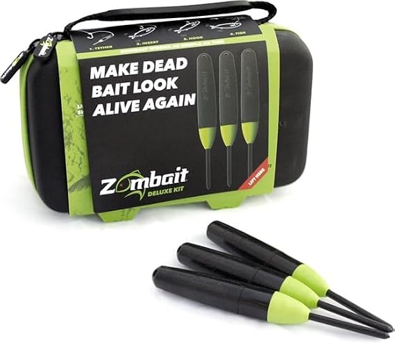Ultimate Tackle Box Tool Zombait 3 Pack Deluxe Kit Live Bait Action When You Need It Most