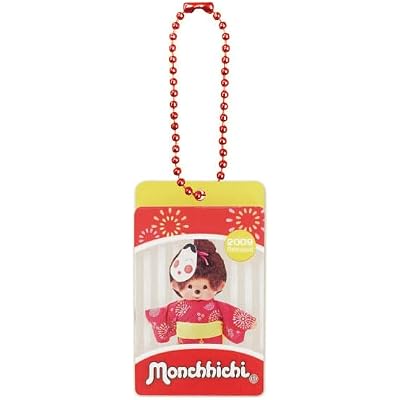 Monchich Monchichi-chan Axsta Museum Keychain Yukata 8203 194