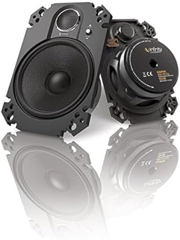Infinity Kappa 4x6 2-Way Loudspeakers-Pair Black