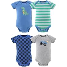 The Peanutshell Baby Boys' Bodysuits, Baby Clothes Boy, Newborn to 24m Baby Body Suits, Infant Boys Outfits, Baby Essentials