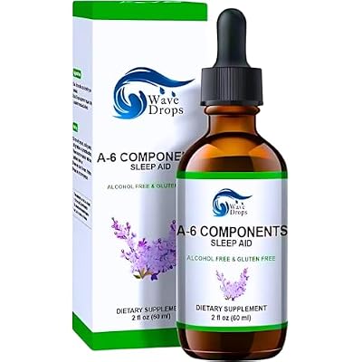 Sleep Aid Drops Special Formula with Valerian Root, Melatonin, Chamomile, Lavender, Rhodiola Rose, and Vitamin B6 Sleep Support