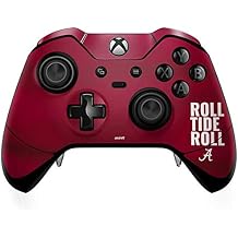 Skinit Decal Gaming Skin Compatible with Xbox One Elite Controller - Officially Licensed College Alabama Roll Tide Roll Design
